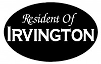 Resident of Irvington Car Window Decal